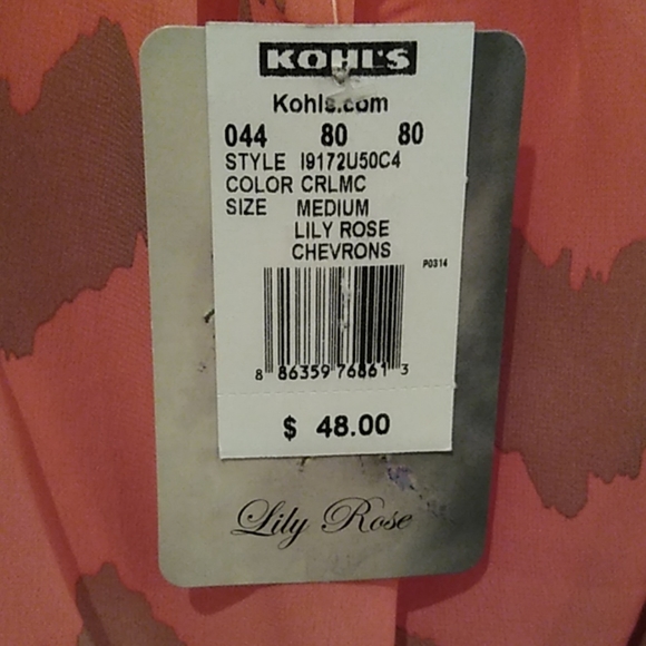Kohl's Juniors' Lily Rose Chevron Tank Dress - Picture 3 of 4